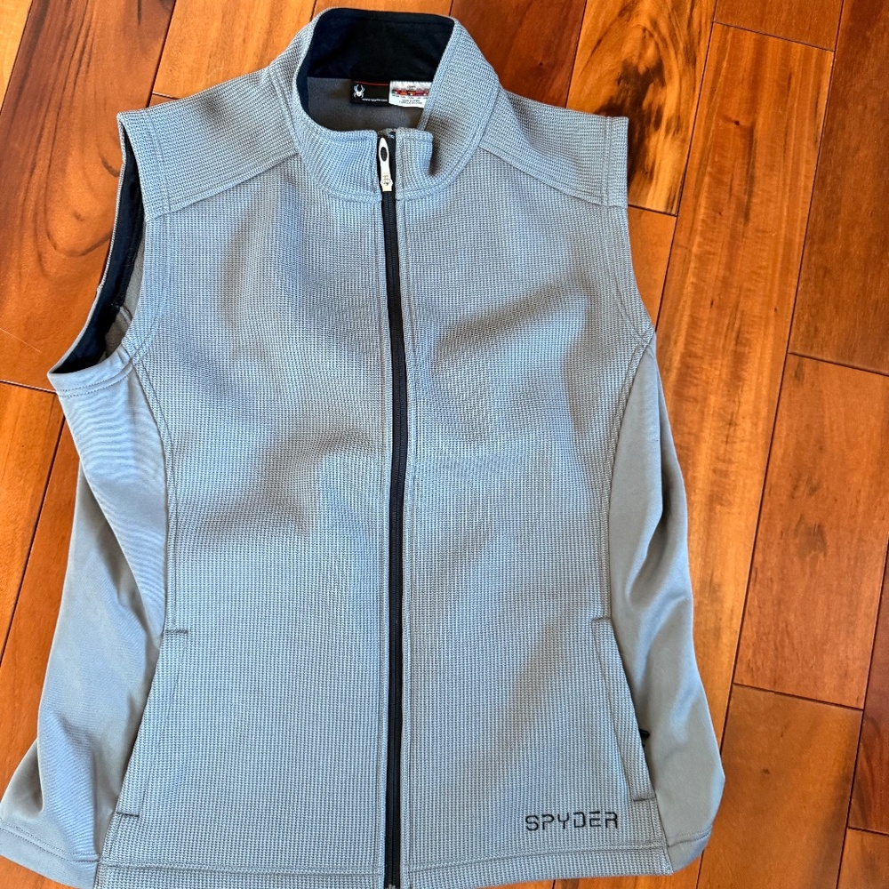 Women's Spyder Vest Gray Size XXL